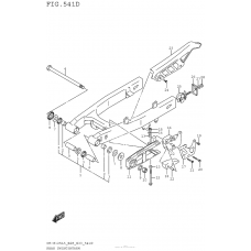 Задний рычаг (Маятник) (Dr-Z125Ll5 E33)