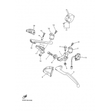 Handle switch. lever