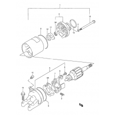 Starting motor