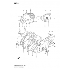 Crankcase cover ass`y (v