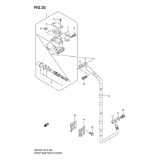 Front master cylinder