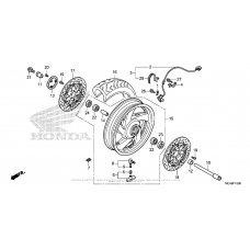 Передние колесо