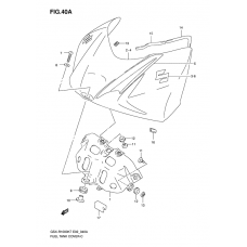 Fuel tank front cover              

                  Model k8