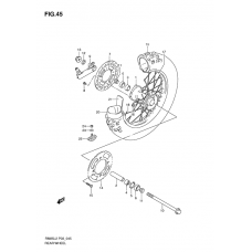 Rear wheel complete assy              

                  Rm85ll2 p03