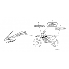 Label read the manual              

                  CRF450X9