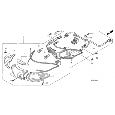 Rear combination light