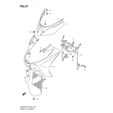 Front leg shield              

                  Model k3/k4