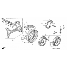 Rear wheel complete assy              

                  1