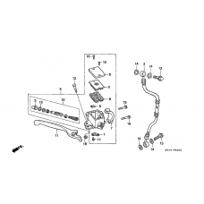 Fr. brake master cylinder