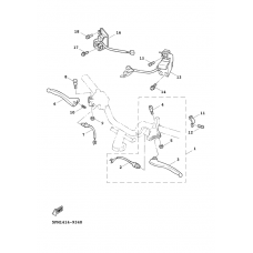 Handle switch. lever