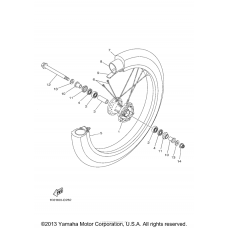 Переднее колесо
