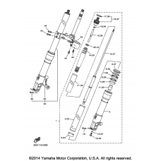 Вилка передней оси