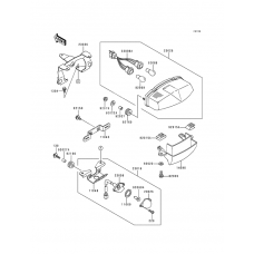 Taillight unit ass`y