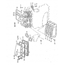 Inlet case - exhaust cover