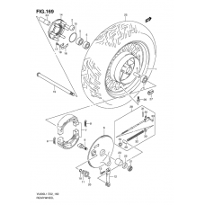 Rear wheel complete assy              

                  Vl800cuel1 e19