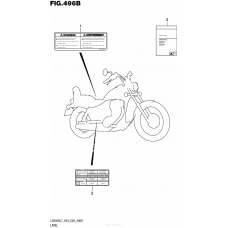 Информационные наклейки (Ls650Bl7 E28)