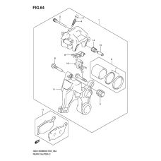 Rear caliper              

                  Gsx1300bkk8/u2k8/k9/ufk9/l0/ufl0