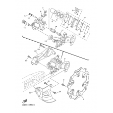 Задний тормозной суппорт