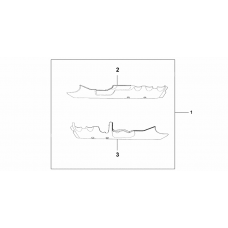 Chrome fr.lower cowl