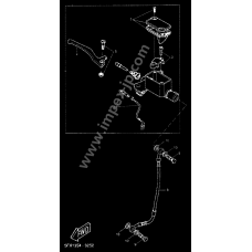 Front master cylinder