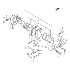 Rear caliper