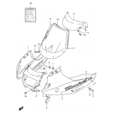 Cowling body              

                  Gsf1200st/sv/sav