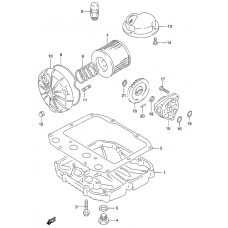 Oil filter-oil pump