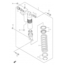 Rear shock absorber