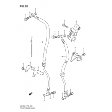 Front brake hose