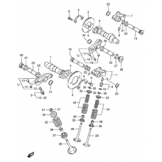 Camshaft - valve