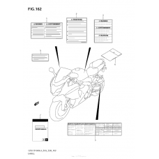 Информационные наклейки (Gsx-R1000L3 E28)