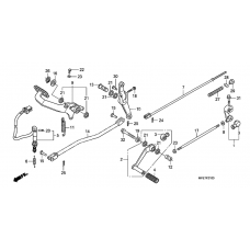 Brake pedal assy
