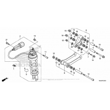 Задний амортизатор