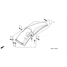 Rear fender