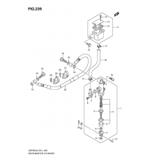 Rear master cylinder              

                  Gsf650l2 e21