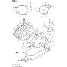 Crankcase cover ass`y (v