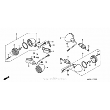 Front + rear turn signal