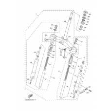 Вилка передней оси