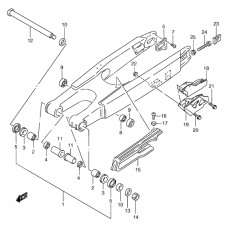 Rear swinging arm              

                  Model y