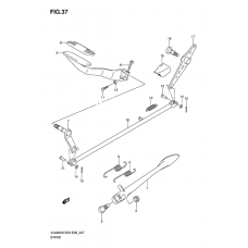 Stand - rear brake