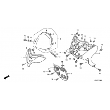 Front cover/windscreen