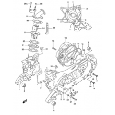 Crankcase              

                  Model ay50wr k1