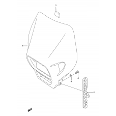 Headlamp housing