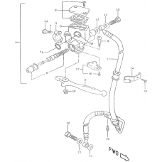 Front master cylinder