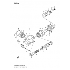 Secondary drive gear              

                  Model k6/k7