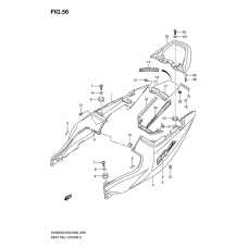 Seat tail cover              

                  Sv650k3