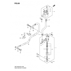 Rear master cylinder              

                  Gsf1200k6/sk6