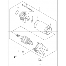 Starting motor