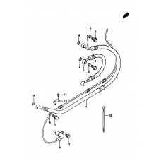 Rear brake hose              

                  Gsf1200sav/saw/sax/say