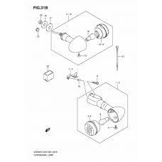 Turnsignal front & rear lamp              

                  Vz800z k9